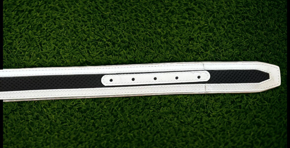 Nike Tiger Woods Mesh G-Flex White PGA Golf Tour Leather