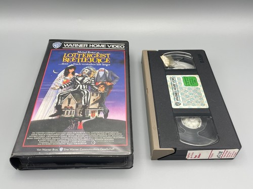 Videokassette VHS "Lottergeist Beetlejuice (Michael Keaton)", Retro/Vintage - Bild 4 von 18