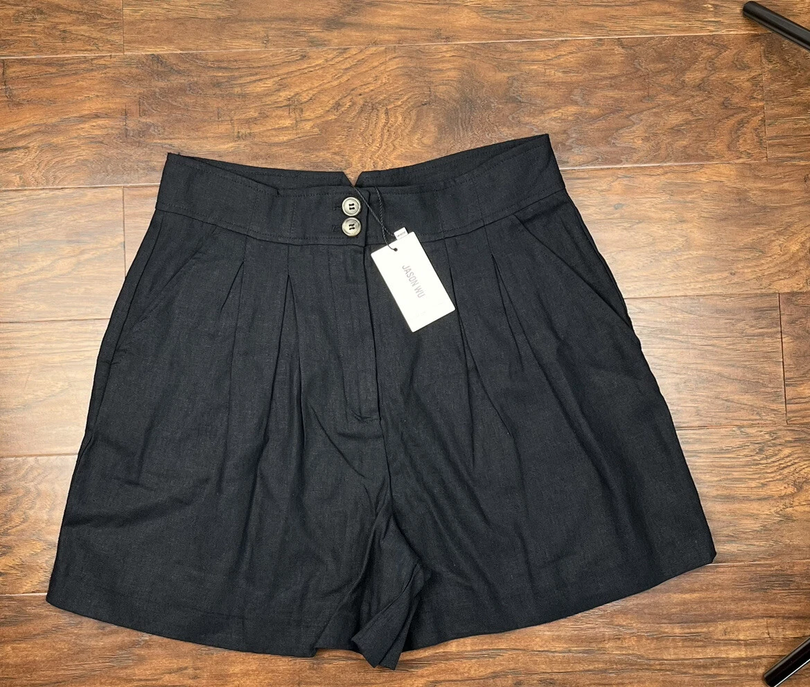 Pleated front hotsell shorts