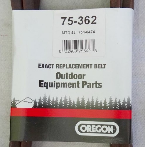 "Oregon 75-362 Cintura di ricambio 5/8"" x -102"" per MTD 954-0474 754-0474 MTD 42" - Foto 3 di 3