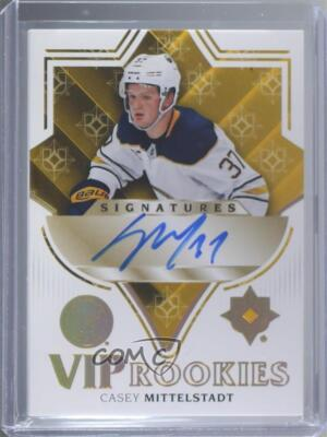 #ad 2018 19 Ultimate Collection VIP Signatures Casey Mittelstadt Rookie Auto RC $25.99
