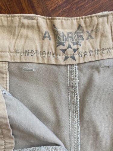AVIREX CHINOS PANTALONE UOMO - STILE MILITARE MODERNO-SIZE W32 L32 - Picture 3 of 7
