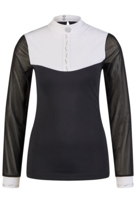 Pikeur Damen Turniershirt Competition Bluse Selection black Selection FS25