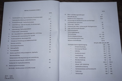 FENDT Favorit 816 818 822 824 REPARATURHANDBUCH WERKSTATTHANDBUCH - Picture 2 of 10