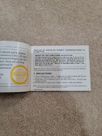 Ice Climber Nintendo NES Gloss Sticker Seal hang tab Rare Complete in Box CIB