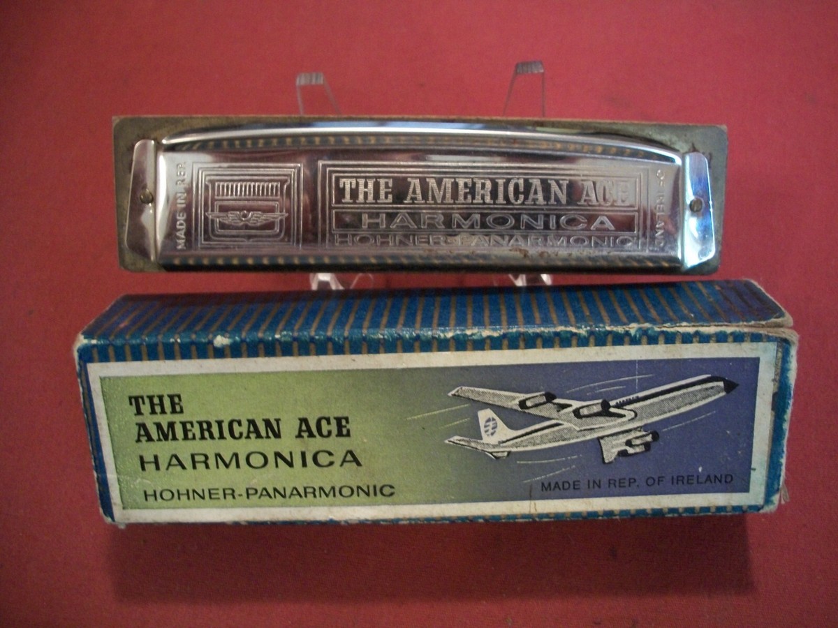【ビンテージ】Hohner ハーモニカ American Ace C調 Vintage HOHNER The American Ace Harmonica Key of C With Box