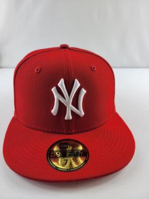 New Era New York Yankees 59FIFTY Fitted Hat 7 1/8 Hat Club