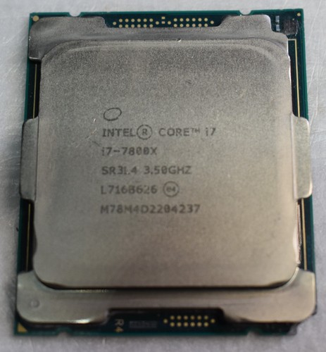 Intel Core i7-7800x @ 3.50GHz SR3L4 FCLGA2066 6 Cores Damaged AS IS # 8