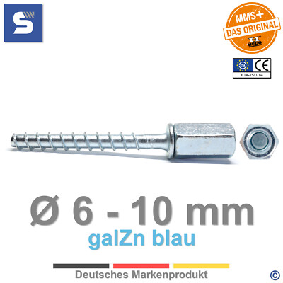 HECO MULTI-MONTI-plus I Betonschrauben - Innengewindeanker | MMS+ I Schraubanker