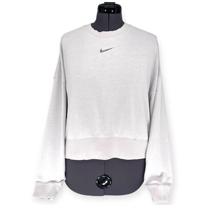 Nike Sportswear Collection Essentials Women's Oversized Fleece Crew - Medium