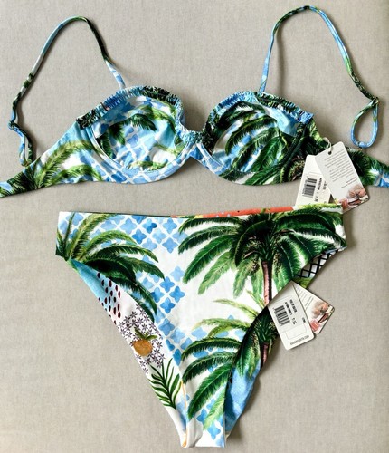 Agua Bendita Goa Irene Underwired Swim Top (M) & Penelope Bottom (XL) - Picture 14 of 24