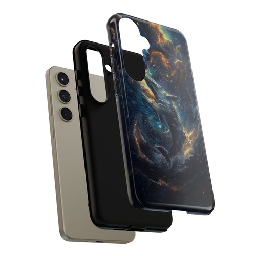 Cosmic Nebula Humpback Whale - Phone Ink Cover Case for iPhone, Galaxy, Pixel - 第 213/281 張圖片