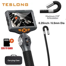 6.5MM Industrial Endoscope Automotive  Articulating Borescope Inspection Camera