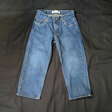 Levi's 550 Relaxed Fit Boys Blue Jeans 8 Husky 28 x 23