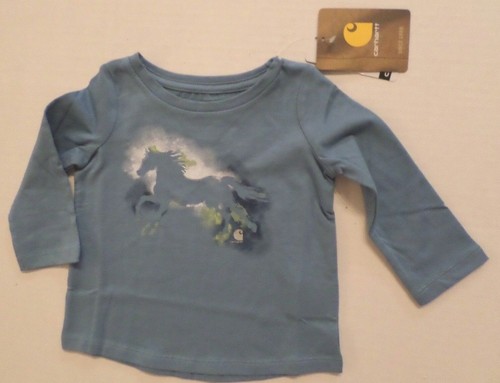 Carhartt Baby Girls Cotton Long Sleeve 