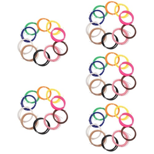 5 Pieces 1,75 Filament Für Drucker Polycarbonat-Filament 10 Farben) Kind - Bild 10 von 12