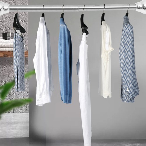 Window Security Bar Extendable Door Security Bar Stainless Steel Shower Curtain - Picture 9 of 12
