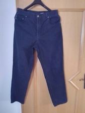 Herrenhose, Herbst/ Winter,  dunkelblau, Größe 52, Marke Camargue, dichter Stoff