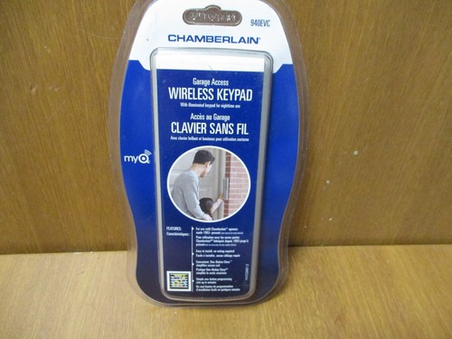 CHAMBERLAIN MYQ WIRELESS KEYPAD PART#940EVC, 100% NEW