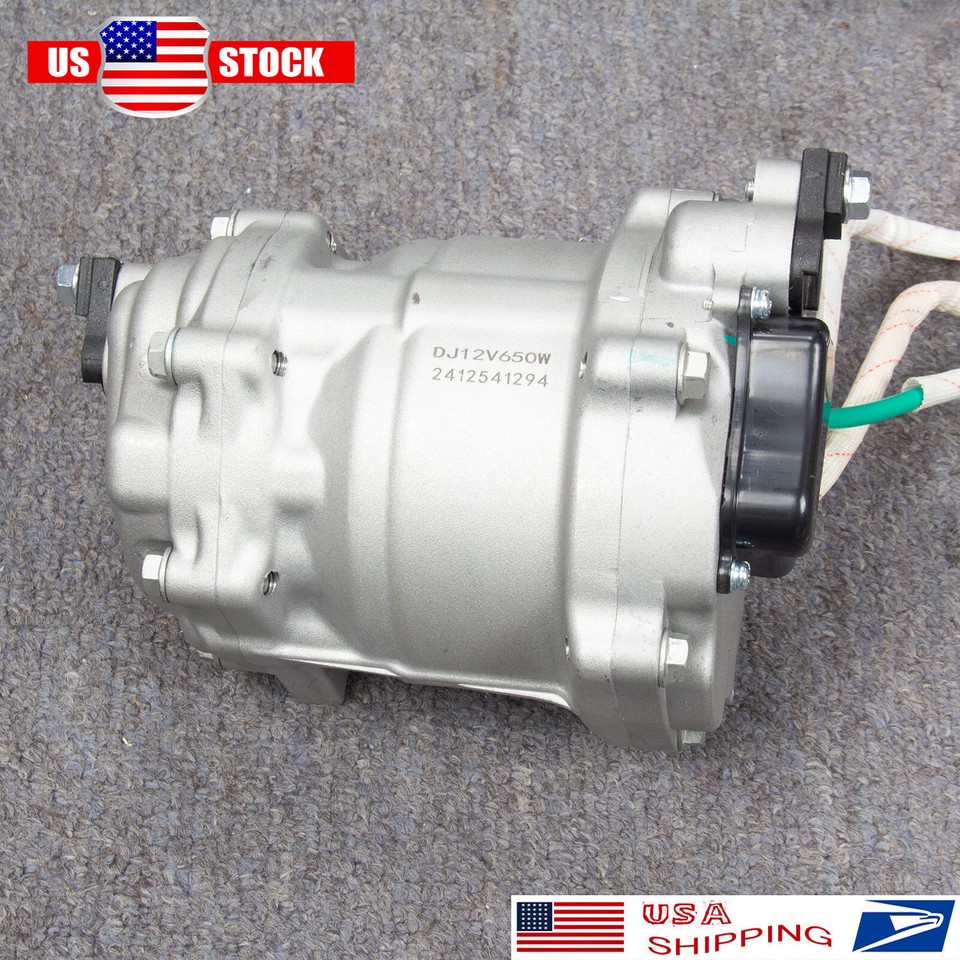 12V Auto Electric AC Compressor Universal For AC Air Conditioning Car ...