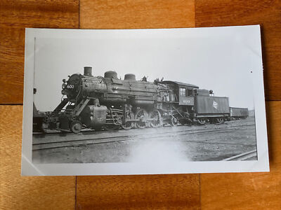 Milwaukee Road Chicago St Paul Pacific Railroad Locomotive 600 Vtg Photo CMStP&P
