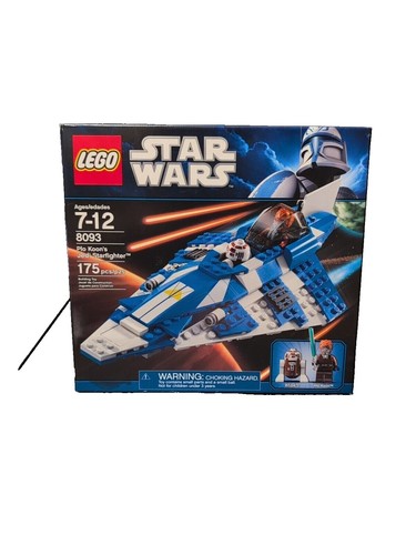 LEGO STAR WARS 8093 Plo Koon's Jedi Starfighter BRAND NEW AND