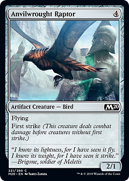 x4 NM Marauding Raptor MTG Core Set 2020 M20