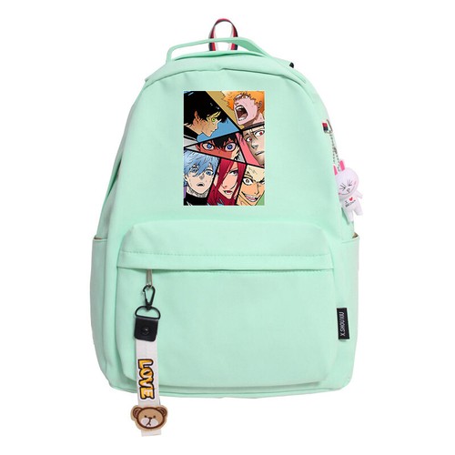 Mochila de Anime BLUE LOCK Mochila Estudiantes Bolsos Escolares Moda Bolsos de Hombro - Imagen 33 de 36