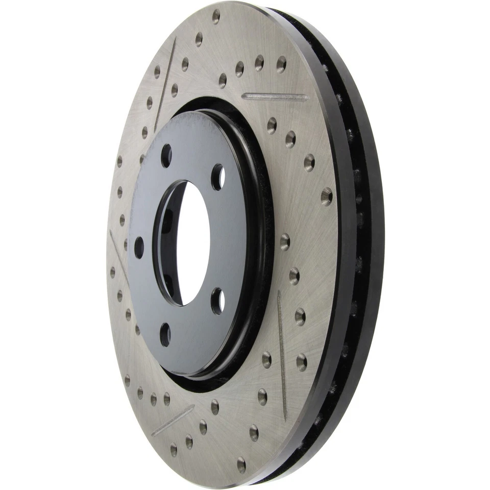 PAR dianteiro de rotor de freio a disco para 2001-2007 Chrysler Town & Country (43979) - Imagem 4 de 4