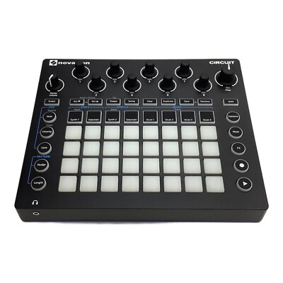 NOVATION Circuit Tracks グルーブボックス 中古 Novation CIRCUIT Groove Box Synthesizer Drum Machine - Used