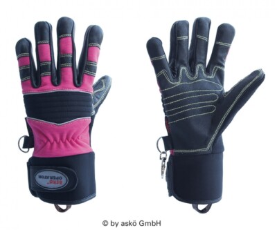 Feuerwehr Handschuhe  THL Technische Hilfeleistung  EN 388 CAT II pink  ASK | eBay.de