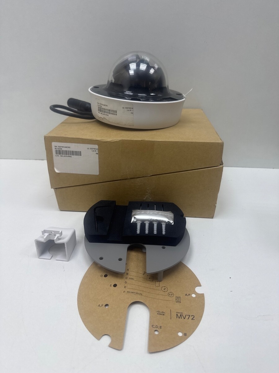 Cisco Meraki MV72-HW Varifocal Outdoor Camera