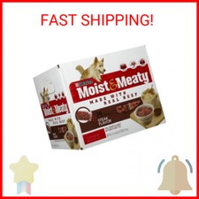 Purina Moist and Meaty Steak Flavor Soft Dog Food Pouches - 36 ct. Pouch