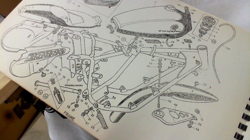 BULTACO el montadero PARTS LIST 1968 VINTAGE AHRMA - Picture 3 of 5
