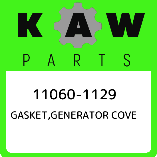 11060-1129 Kawasaki Gasket,generator cove 110601129, New Genuine