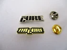 2 x POST PUNK metal badges only £6 enamel pins THE CURE