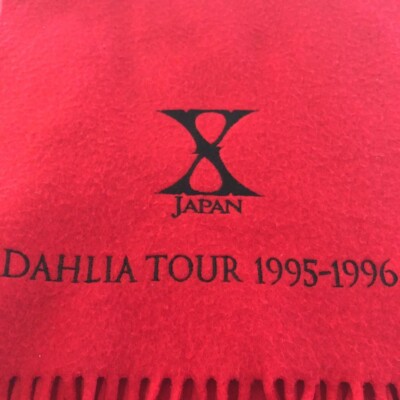 最終　希少　XJAPAN DAHLIA TOUR1995-1996マフラー X japan Dahlia Tour Muffler 1995-1996 Rare F/S from Japan | eBay