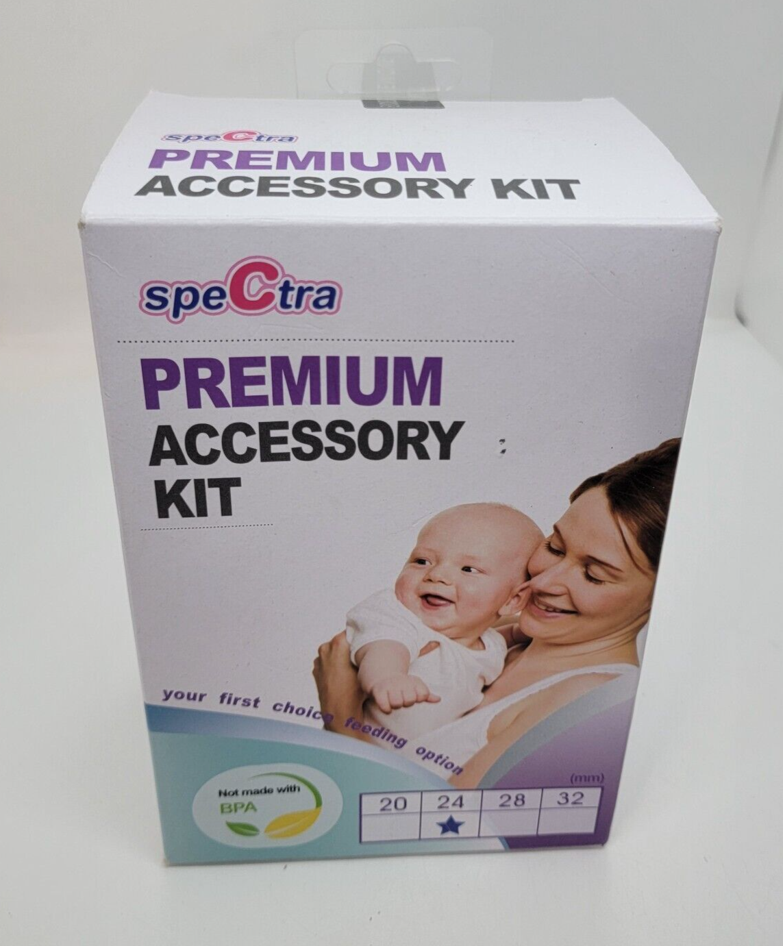 Spectra Breast Pump Premium Accessory Kit w/ 24mm Breast Flange Replacement Part eBay