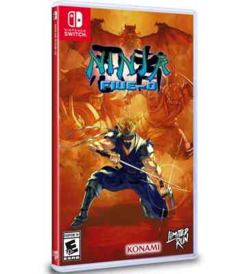 NINJA FIVE-0 Nintendo Switch Limited Run Games #246 NEW