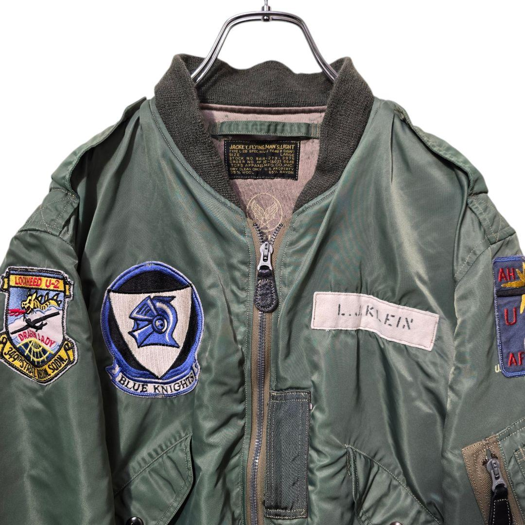ジャケット・アウター BUZZ RICKSONS LOCKHEED SKUNK WORKS Buzz Ricksons Lockheed Skunk Works Flight Jacket MEN L