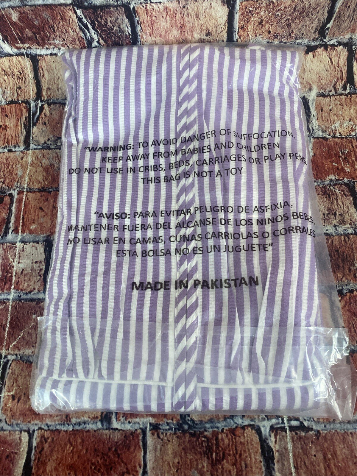 Collections Etc. Seersucker Embroider Floral Lounger Women's Size XXL - Lilac