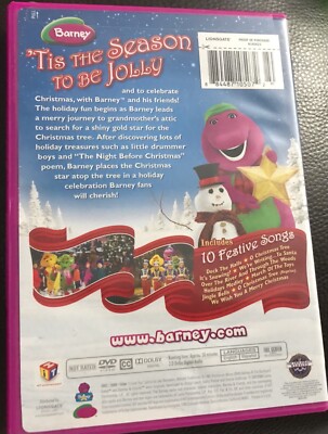 Barney's Christmas Star (DVD) 884487105072| eBay