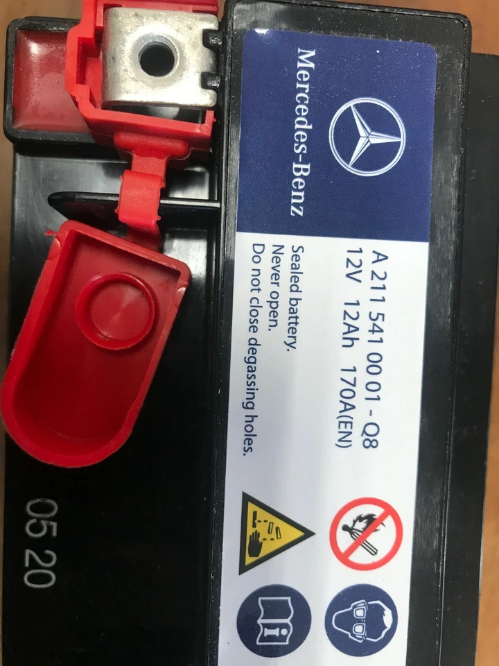 Оригинальный подлинный Mercedes Benz вторичный резервный SBC вспомогательный вспомогательный аккумулятор w211 - Изображение 4 из 4