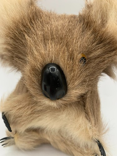 Vintage Musical Koala Bear Sankyo Wind-up 6” Brown Beige *Missing Baby - Picture 10 of 13