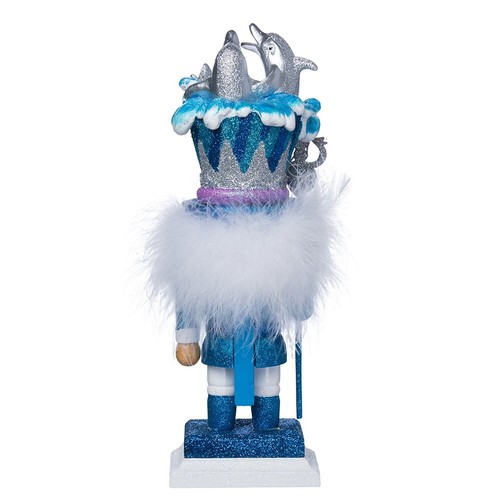 Kurt Adler Hollywood Dolphin Nutcracker, 12-Inch - Picture 3 of 7
