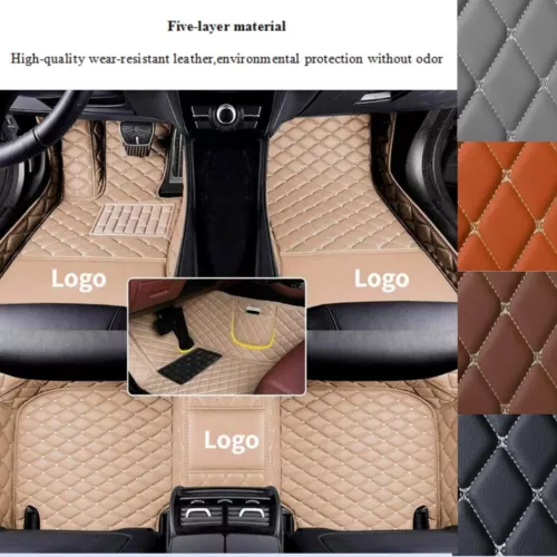 Fit For Nissan Titan/Titan Crew Cab Car Floor Mats Waterproof Auto Liner Carpets - Photo 20 sur 35
