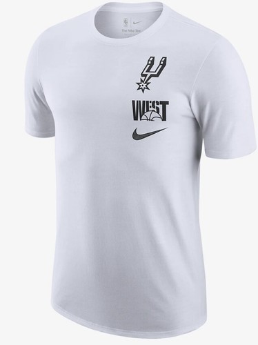Nike Men’s San Antonio Spurs Basketball NBA T-Shirt Sz. S NEW VictorWembanyama - 第 1/2 張圖片