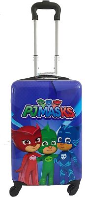 PJ Masks Kids Carry On Luggage 20'' Hard-Side Travel Suitcase With Wheels