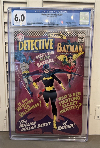 Detective Comics #359 (DC Comic styczeń 1967) CGC 6.0 First BATGIRL