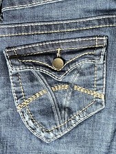 Kut from the Kloth Size 6 Natalie High-Rise Bootcut Jeans Dark Wash Womens